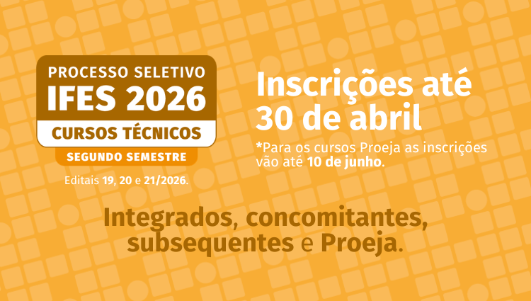 Processo Seletivo 2026 - Cursos Técnicos