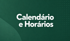 Calendário e Horários